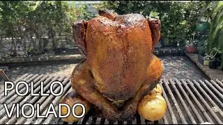 Pollo Violado o Sentado a la Mostaza a las Brasas, riquísimo.