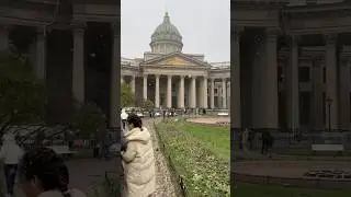 First snow in Saint Petersburg russia 🇷🇺