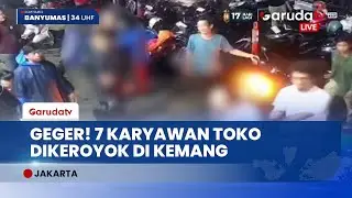 Brutal! Tak Terima Ditegur Usai Tabrak Motor, Sekelompok OTK Keroyok 7 Karyawan Toko di Kemang