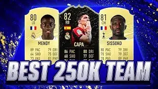 MY NEW FANTASTIC 250K WEEKEND LEAGUE TEAM - FIFA 20 SQUAD BUILDER