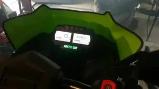 First start after pin: 2018 Arctic Cat ctec2 800