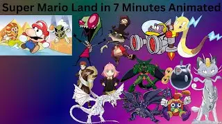 Characters Watch Party: Super Mario Land In 7 Minutes Animated