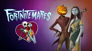 PUMPKIN KING & SALLY GAMEPLAY — Fortnite x Disney