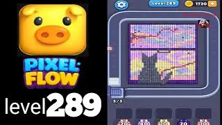 Pixelflow level 289 Guide Walkthrough Solution