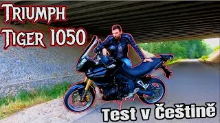 Test motorky Triumph Tiger 1050 2009 - Video Recenze v Če&scaron;tině