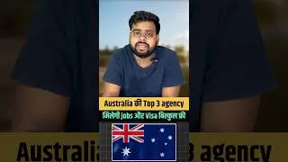 Top Recruitment Agency in Australia 2025 for Indians | Get Job + Visa Easily #australiajobs