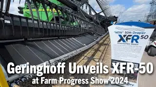 Geringhoff Unveils XFR-50 at Farm Progress Show 2024