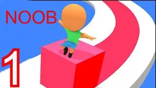 NOOB - Cube Surfer voodoo ads 01 Gameplay Walkthrough part #1