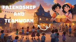 The Baking Contest: Friendship and Teamwork - Tales for Tots