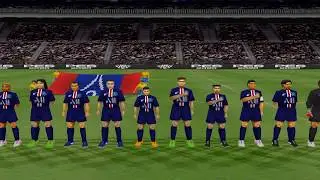 PES 2020 (PS1) PSG vs Real Madrid - English Commentary