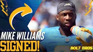 Why Bringing Back Mike Williams Is A GREAT Move For The Chargers | Bolt Bros | LA Chargers