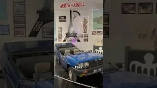 The Renault 11 taxi in the movie A View to a Kill has the roof and back of car chopped off #stunts