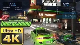 Old Games in 4k : Need for Speed Underground
