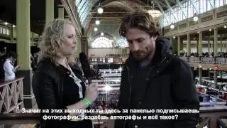 Oz Comicon Dean O'Gorman interview rus subs (Дин О'Горман Русские субтитры)