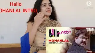 Hallo-Lalettan Intro Scene REACTION😂😂👌|Mohanlal|Jagathy Sreekumar|Parvathy Melton|Rafi Mecartin