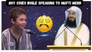 Boy cries while talking to Mufti Menk for what ? | mufti menk | mufti menk lectures | mufti menk kid