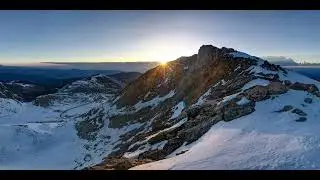Mount Evans Driving to the Top of the Front Range