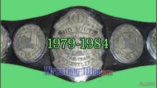 Mid South Wrestling/Universal Wrestling Federation Championship History