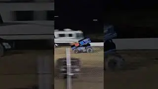 410 Sprint Car Pulls A Wheelie Attica Raceway Park 4/26/24