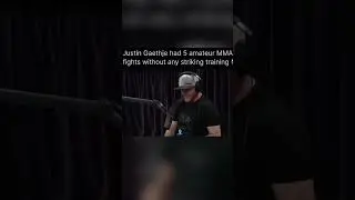 Gaethje had MMA fights without any striking experience #ufc #striking #mma #joerogan