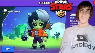 BRAWL STARS BIBI ZOM NEW SKIN! BRAWL-O-WEEN
