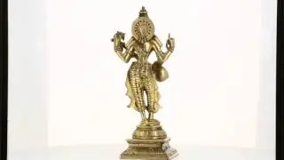 saraswati brass hinduism decoration in india statue (saraswati_04)
