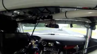 Hans Stuch VLN Crash Audi R8 GT3 Onboard Mercedes GT3 SLS with Stuart Leonard