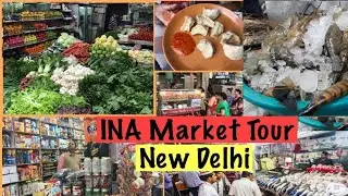 INA Market Delhi | Fresh Vegetables Seafood & Meat Market | Exotic Fruits & Grocery | Shop & Explore