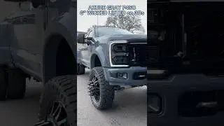 6&rdquo; LIFTED on 38s-AZURE GRAY F450 Platinum
