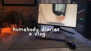 homebody diaries🍵 pinterest boards, gaming, cafe trips (vlog)