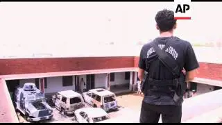 Morning after gunbattle with militants that left at least 10 dead