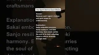 The Spirit Behind Each Blade &mdash; Three Regions, Three Souls