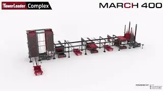 March 400 Automation System Overview #automationmachine #laser