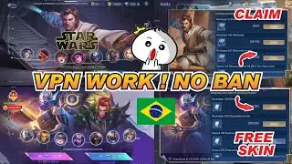 VPN STAR WARS & COMET COLLISION EVENT ( How to get  More FREE Token , Skin , Emote ) Mobile Legends