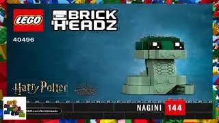 LEGO instructions - BrickHeadz - 40496 - Voldemort, Nagini & Bellatrix (Nagini)