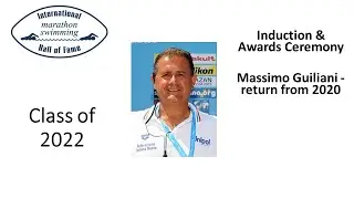 IMSHOF Naples 2022 Ceremony (returned) - Massimo Giuliani &ndash; Class of 2020 Inductee