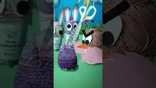 Any one else do this? 🫣 #crochet #amigurumi #sponsored #stopmotion #animation