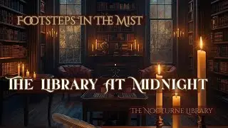 The Library At Midnight • Nostalgic Victorian Piano & Violin for Reading, Mystery & Quiet Focus