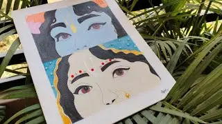This time I let their eyes speak 🧿🤍🌷#trending #art  #viral