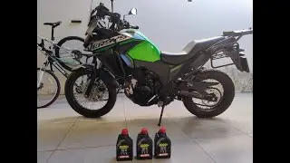 HOW TO CHANGE THE OIL ON YOUR KAWSAKI VERSYS AT HOME WITH FEW TOOLS