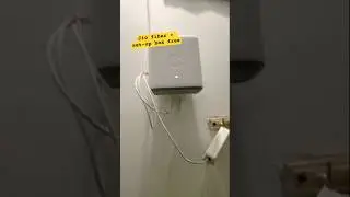 jio fiber + setup box installation #trending #jiocinema #jiohotstar #jiofiber #ytdhort #netflixfysee