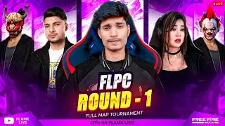 FLPC 🏆 FULL MAP TOURNAMENT 🔥 ROUND-1 GROUP-6 DAY-6 || NXT, GXD, R9, NLH, NOVA #nonstopgaming