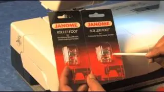 Roller Foot - Sewing vinyl and velvet