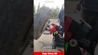 This Machine Changes Truck Tires LIKE A BOSS 🤯 So Easy #TireChanger