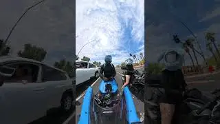 He has more rizz than me 😅 #funny #motorcycle #bikelife #couple #biketok #rizz #BookTok #bikergirl