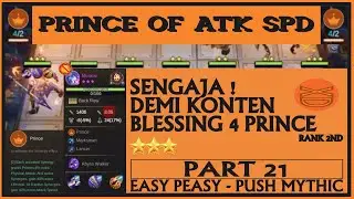 IN THE NAME OF THE WIND ! PUSH MYTHIC PAKAI COMMANDER VALE AJA! MAGIC CHESS [PART 21] #MLBBIDCREATOR