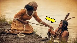 Black Bride Rescued A Comanche Raider From Quicksand,5 Days Later He Returned With His Entire Tribe