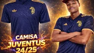 Essa dá pra ir no Casamento🤩🤩🤩🤩Camisa 3 Juventus 24/25 Adidas. Que Manto Maravilhoso.