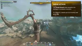 Enshrouded - Sneak Attack finisher move HOW TO UNLOCK