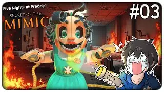 NESSUNO PUO' SFUGGIRE ALL'INFERMIERA ROBOT ASSASSlNA | FNAF Secret of the Mimic ep.03